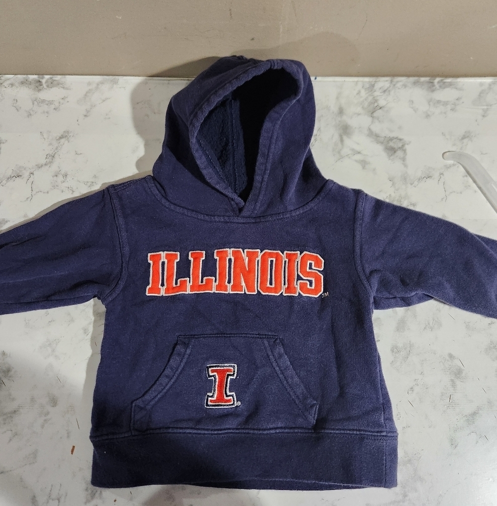 Illinois State Toddler Hoodie 2t